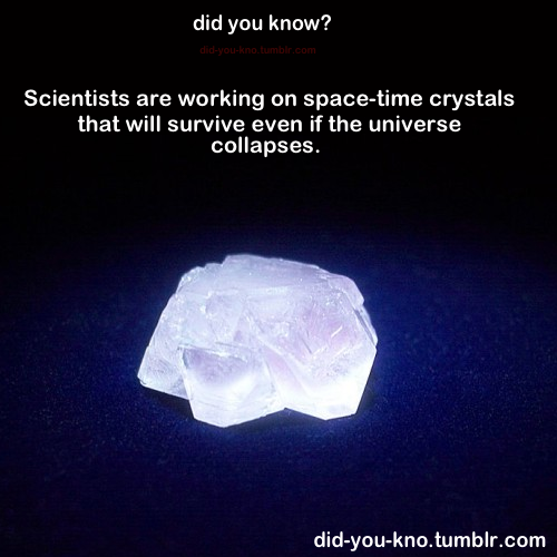 SpaceTime Crystals Time Travel Photo (37201657) Fanpop
