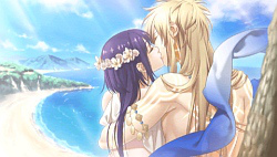  Yui and Apollon kiss