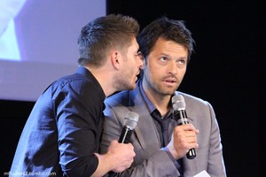  Jensen and Misha at JIB Con 2014