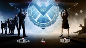  Agent Carter and Agents of S.H.I.E.L.D. - Comic Con Poster