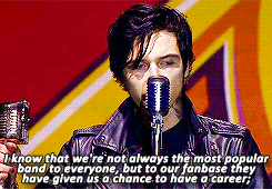 Andy Biersack at the Alternative Press Music Awards 2014