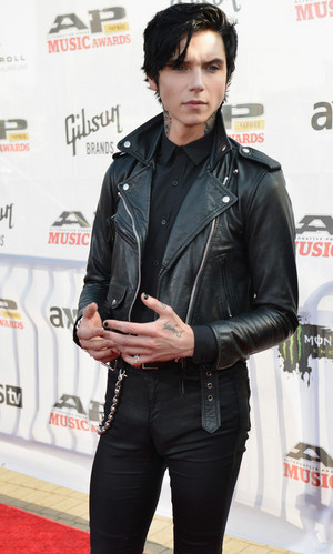  Andy Biersack at the Alternative Press muziki Awards 2014