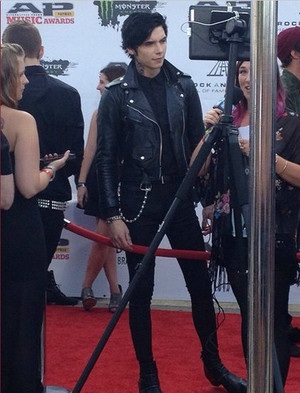  Andy Biersack at the Alternative Press Musica Awards 2014
