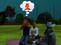 Cowardly picnic guest - the-sims-3 photo