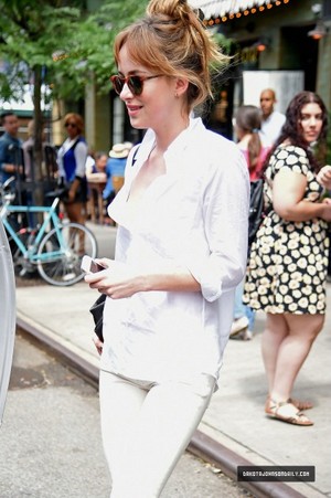 Dakota out in New York - July 24th