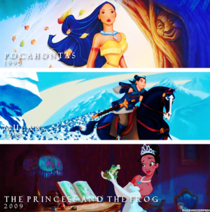 Disney Princess Movies (1937 - 2013)