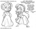 Disney Princesses: Leia Vs. Eilonwy - childhood-animated-movie-heroines fan art