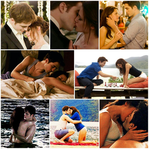  Edward and Bella's honeymoon collage