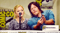 Emily Kinney and Norman Reedus - the-walking-dead photo