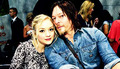 Emily Kinney and Norman Reedus - the-walking-dead photo