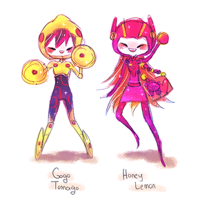  GoGo Tomago and Honey lemon, limau