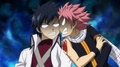 Gray and NAtsu dont get along very well - anime photo
