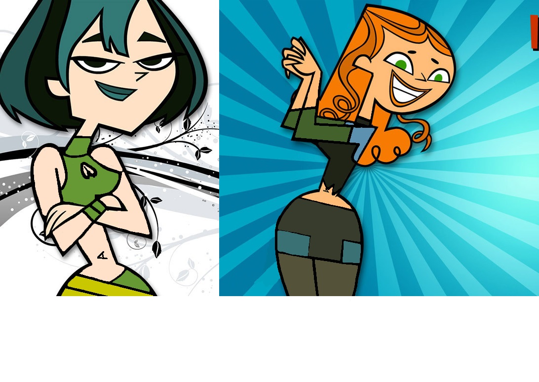 total drama island Photo: Gwen and Izzy clothing swap.