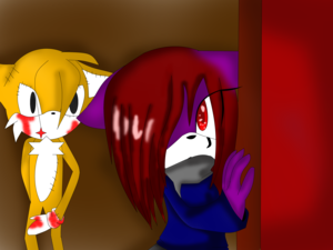  Im playing with tails doll