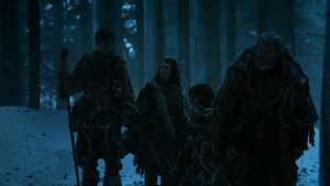  Jojen, Meera, Bran and Hodor