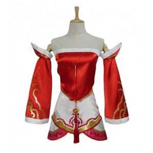 LOL League of Legends the nine tails fox Ahri cosplay costume