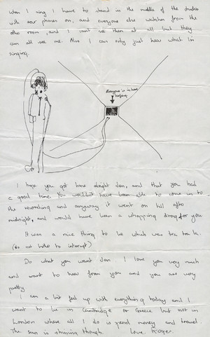 Letter from Syd Barrett to his girlfriend Jenny Spires (2)