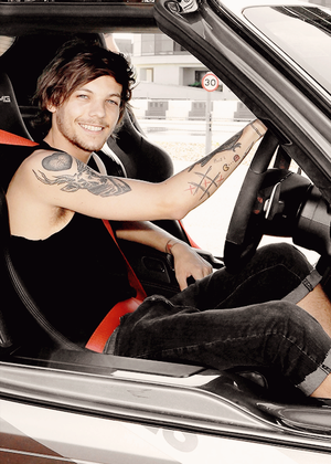  Louis during an AMG Driving Experience at Mercedes-Benz World in Weybridge, England - 18.07.2014