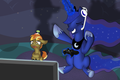 Luna And Button Mash - my-little-pony-friendship-is-magic photo