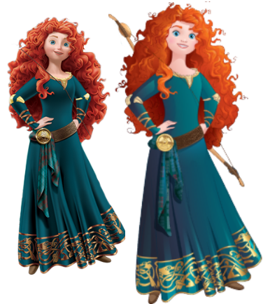 Merida Current And New Design S Disney Princess Picha