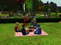 Neighbourhood kids on a picnic with Lynette Scavo - the-sims-3 photo