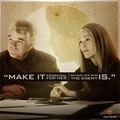 Plutarch Heavensbee and Alma Coin devise a plan. - the-hunger-games photo