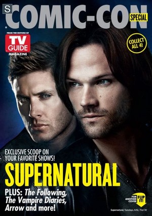  Supernatural TVGuide Magazine - Comic Con 2014
