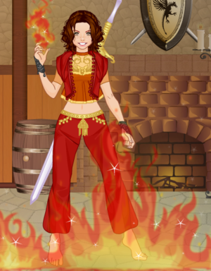Tasha (in battle attire)