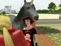This unicorn is too friendly HALP - the-sims-3 photo
