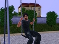 Will Wright on a swing - the-sims-3 photo