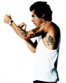 You are just weird Harry                but I love ya anyway - harry-styles photo