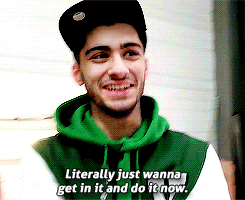  Zayn is cuttee when hes excited