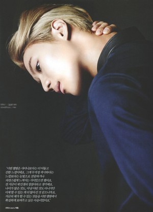  [HQ scan] Taemin - Harper Bazaar magazine