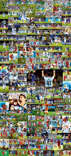  ARGENTINA NATIONAL TEAM WORLD CUP IN BRAZIL 2014