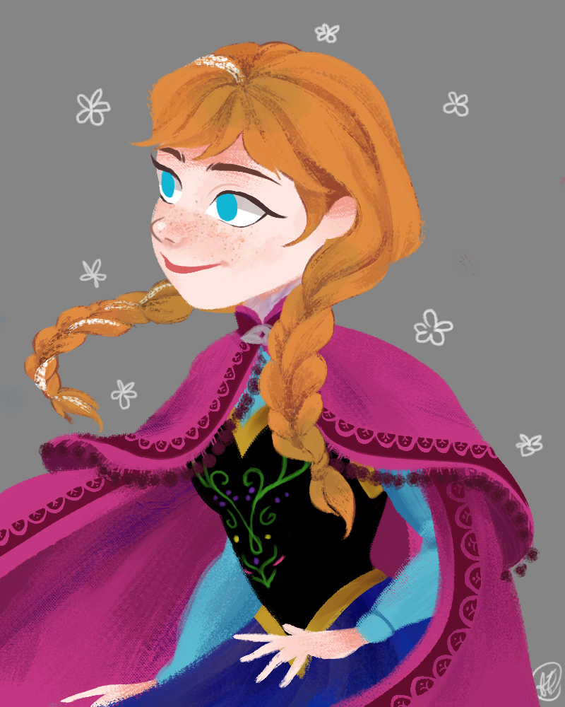 Frozen - Uma Aventura Congelante - Uma Aventura Congelante fã Art: Anna.