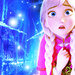 Anna with White hair icon - frozen icon