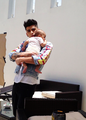 Awwe the best dad that is not even a dad yet !       - zayn-malik photo