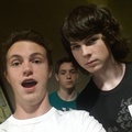 Chandler with Eric and a friend - chandler-riggs photo