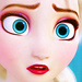 Close-up Elsa icon - frozen icon