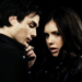 Damon and Katherine - the-vampire-diaries icon