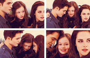  Edward, Bella and Renesmee