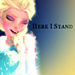 Elsa 'Here I Stand' icon - frozen icon