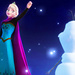Elsa creating Olaf icon - frozen icon