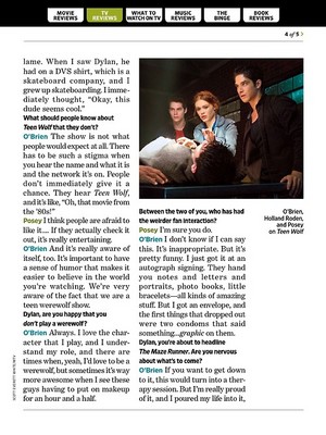 Entertainment Weekly Magazine Scan (August 2014)