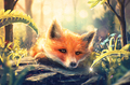 Fox                  - animals photo