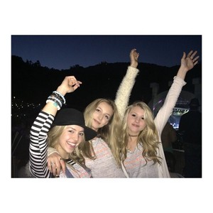  Hana with Brooke and their friend Sydney <3