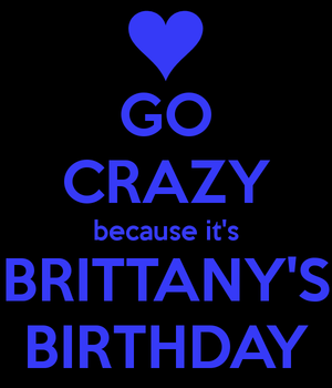 Happy B-day, Brittany!!