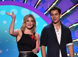Hilary attending the 2014 Teen Choice Awards in Los Angeles