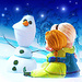 Little Anna and Elsa icon - frozen icon