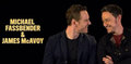 Michael Fassbender and James McAvoy - james-mcavoy-and-michael-fassbender photo